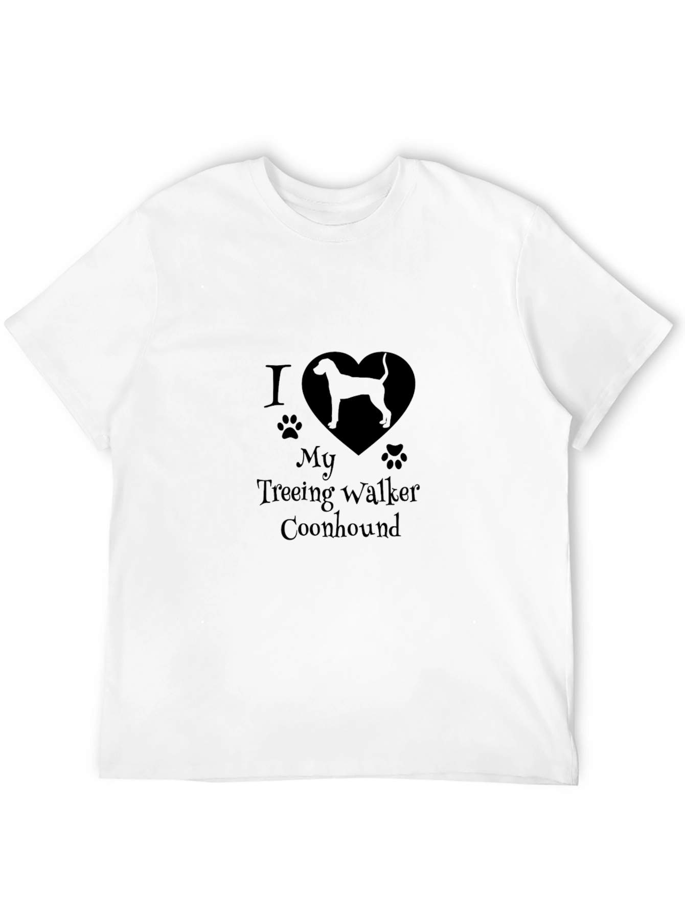 I Love My Treeing Walker Coonhound T-Shirt