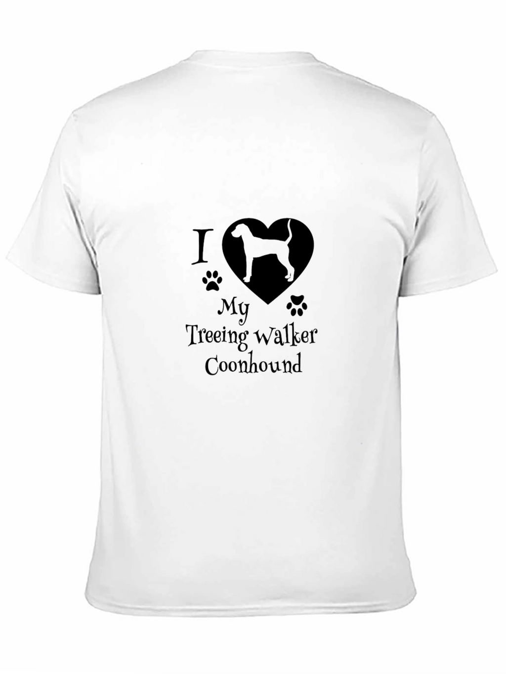 I Love My Treeing Walker Coonhound T-Shirt
