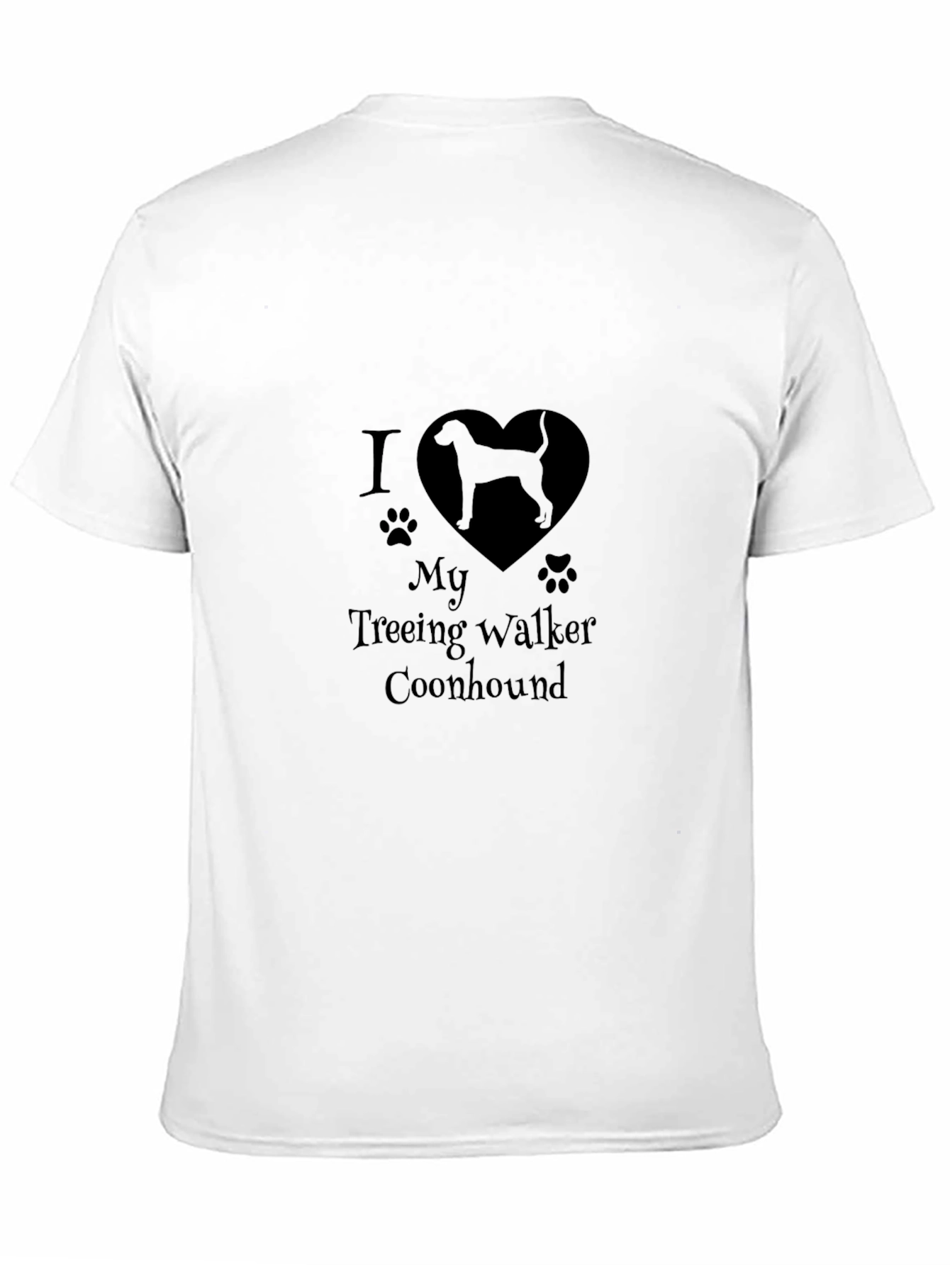I Love My Treeing Walker Coonhound T-Shirt