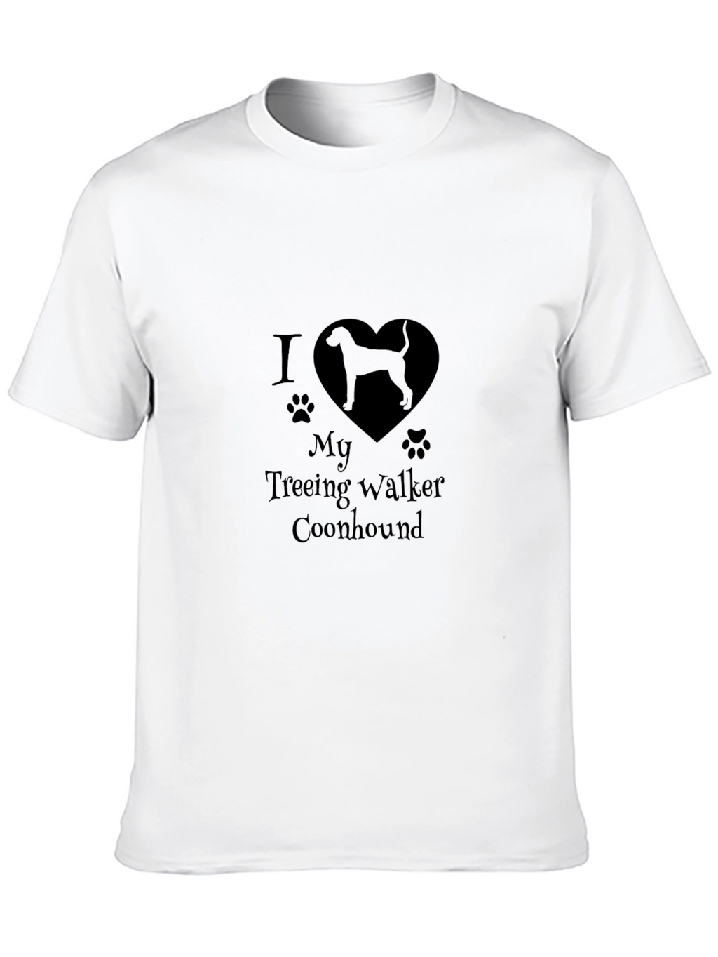I Love My Treeing Walker Coonhound T-Shirt
