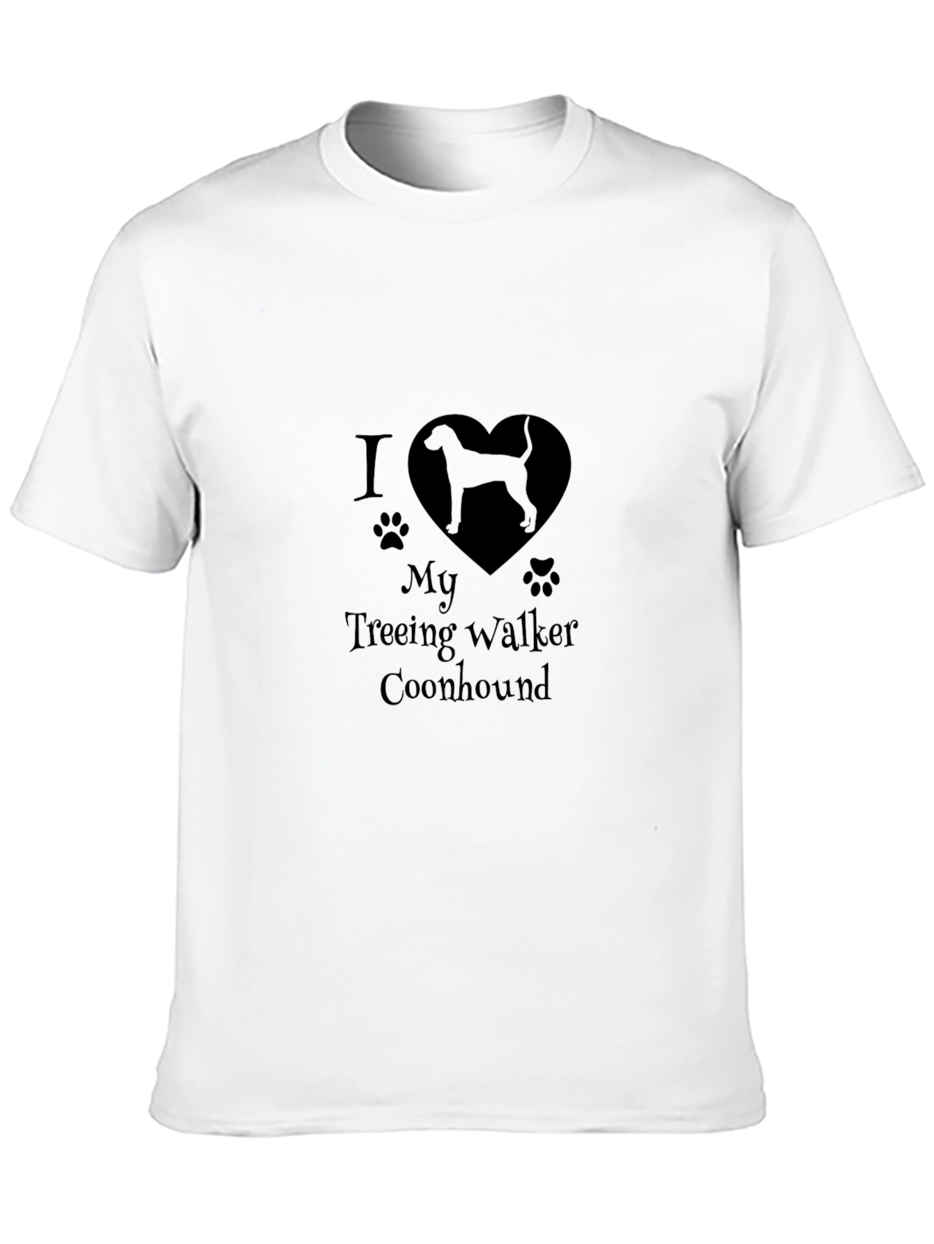 I Love My Treeing Walker Coonhound T-Shirt
