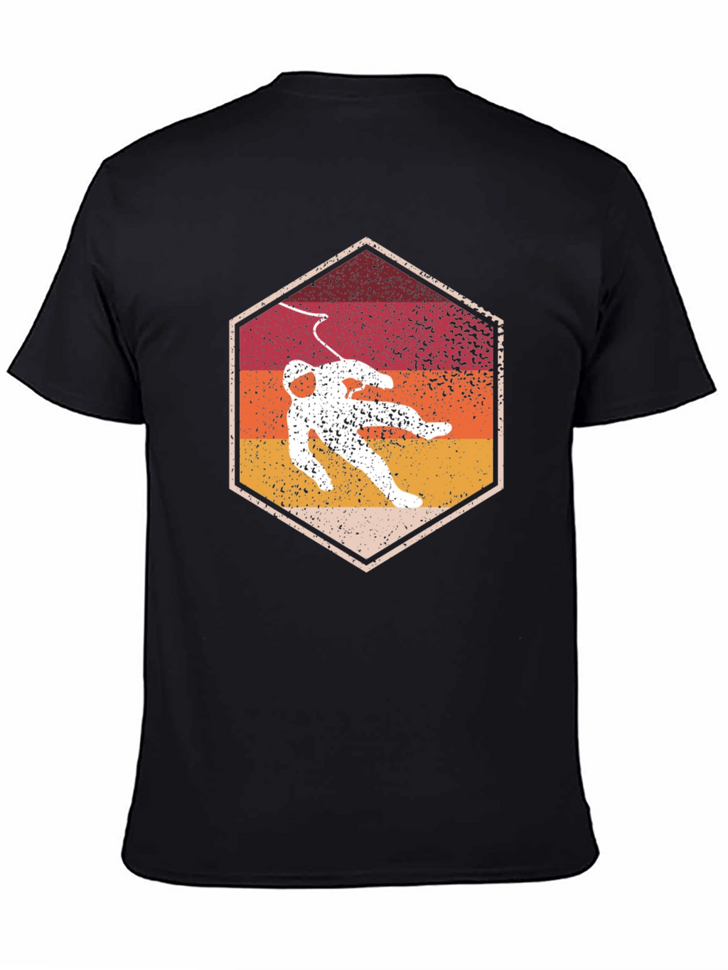 Retro Spaceman Graphic T-Shirt