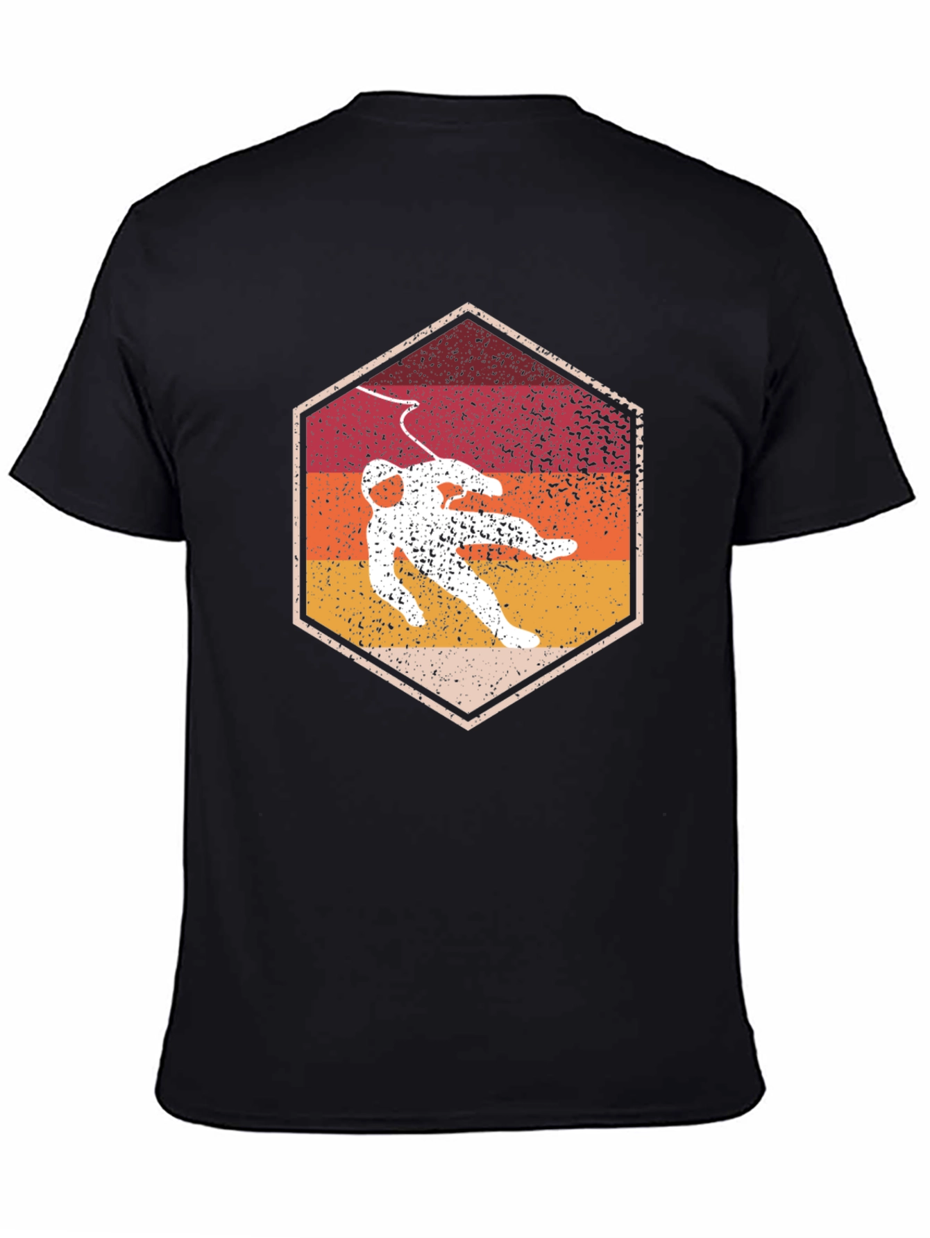 Retro Spaceman Graphic T-Shirt