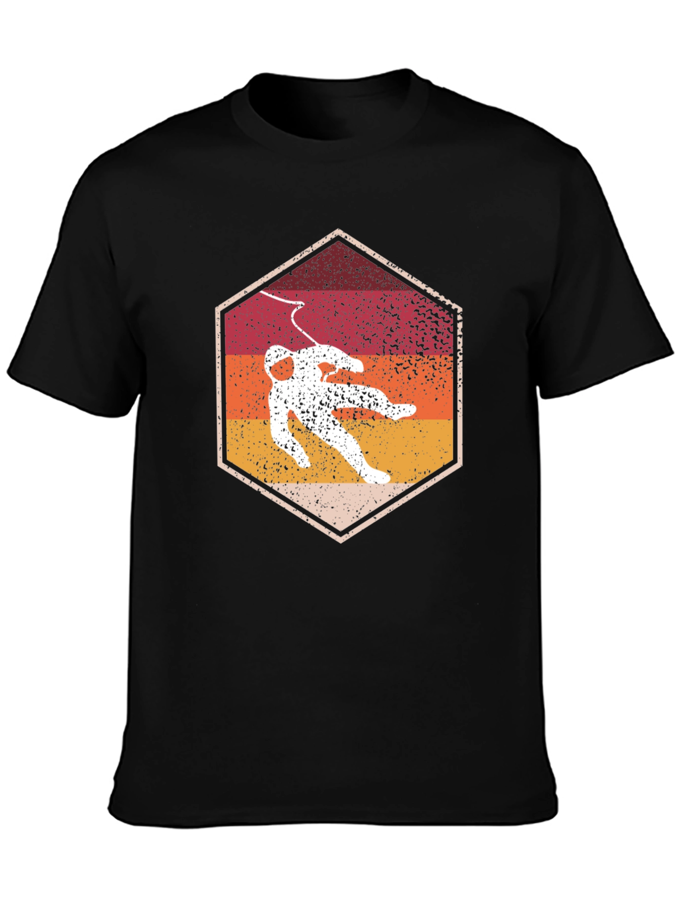 Retro Spaceman Graphic T-Shirt