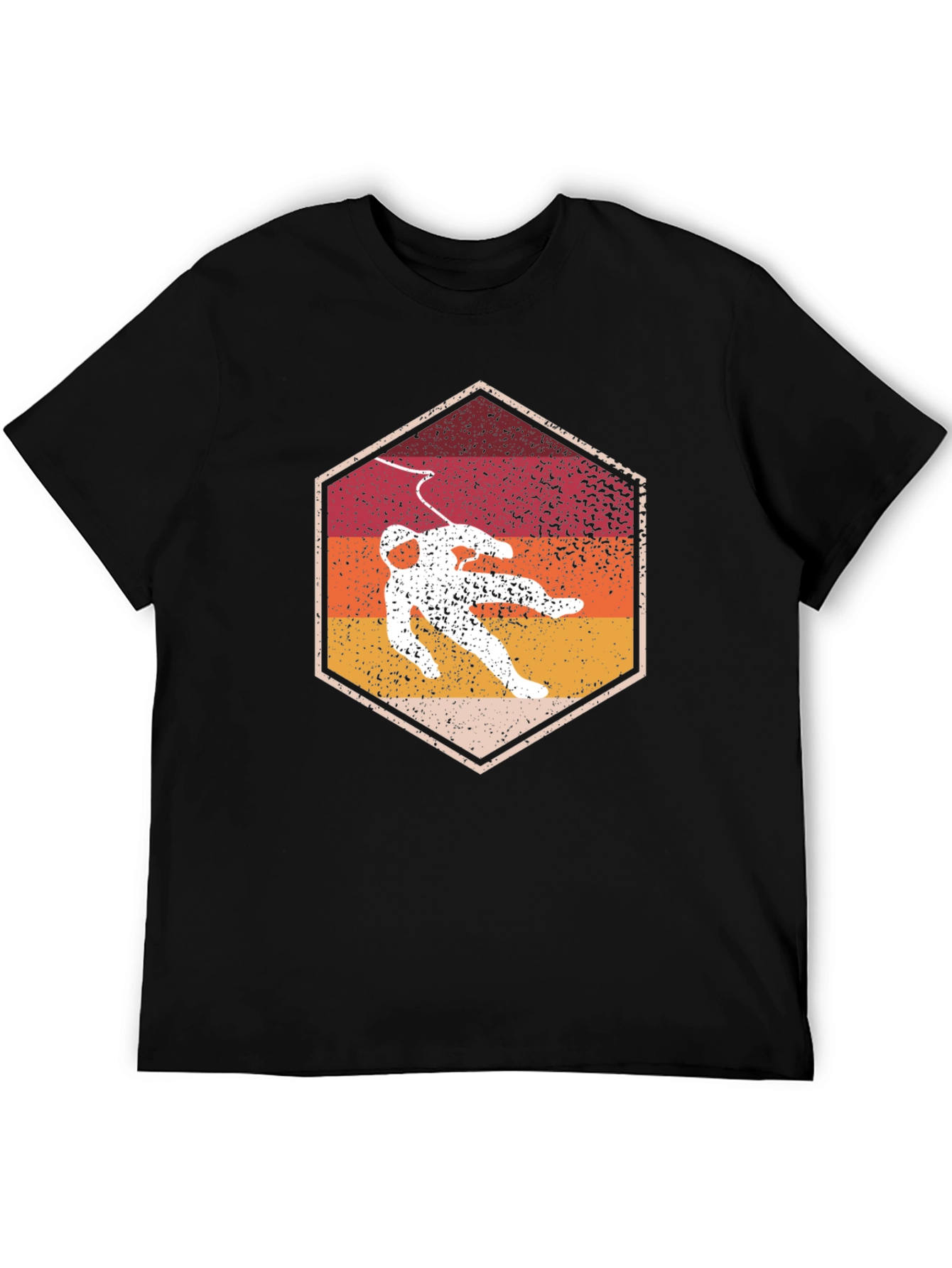 Retro Spaceman Graphic T-Shirt