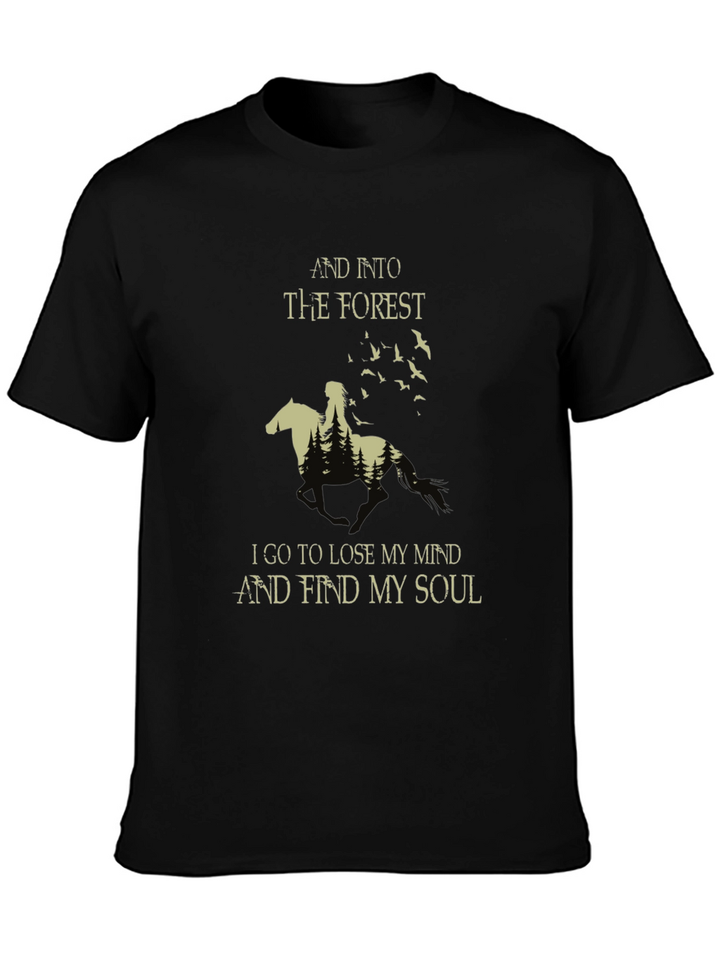 Forest Soul T-Shirt - Nature Inspired Graphic Tee