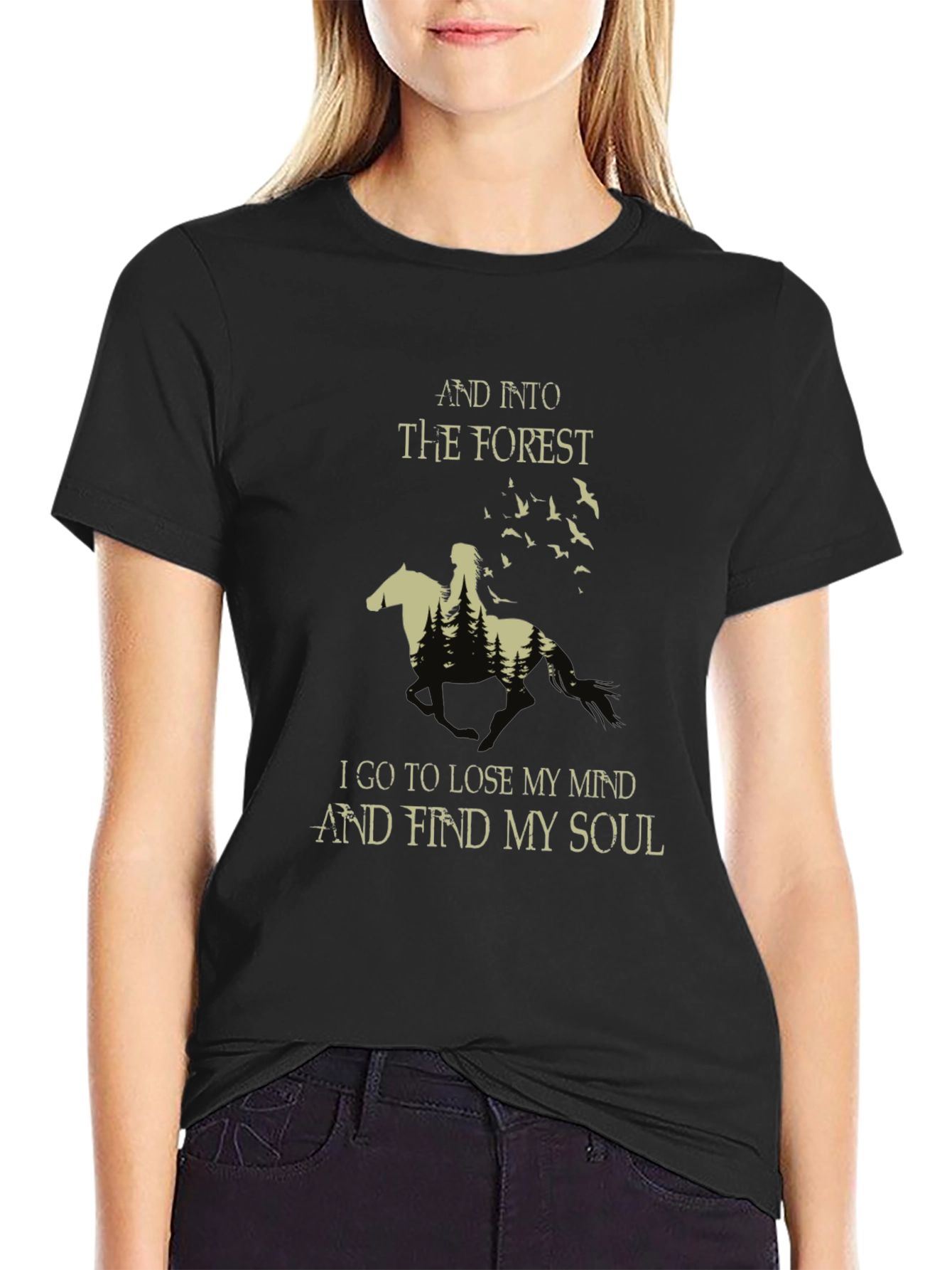 Forest Soul T-Shirt - Nature Inspired Graphic Tee