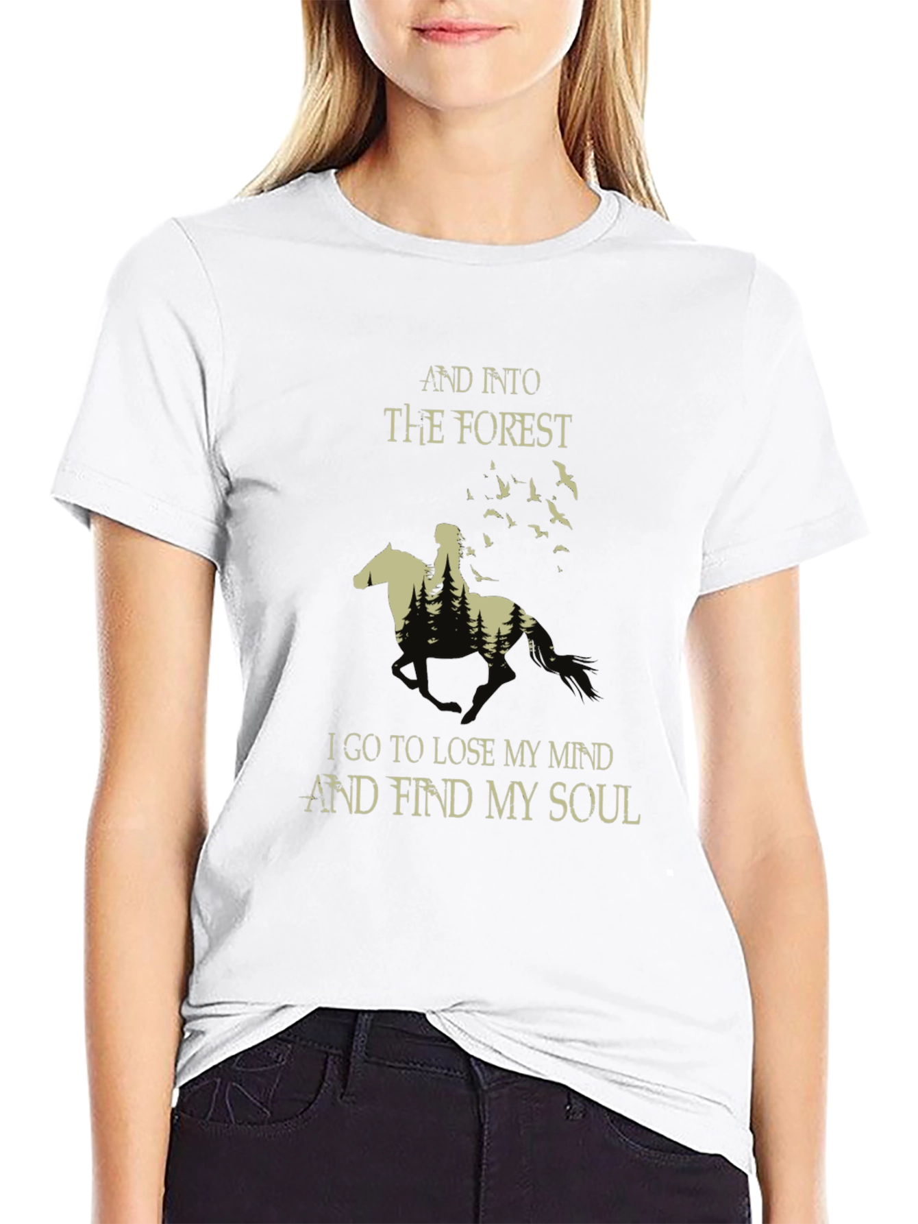 Forest Soul T-Shirt - Nature Inspired Graphic Tee