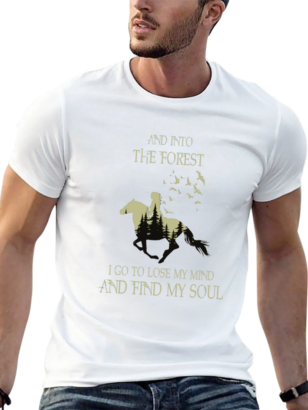 Forest Soul T-Shirt - Nature Inspired Graphic Tee