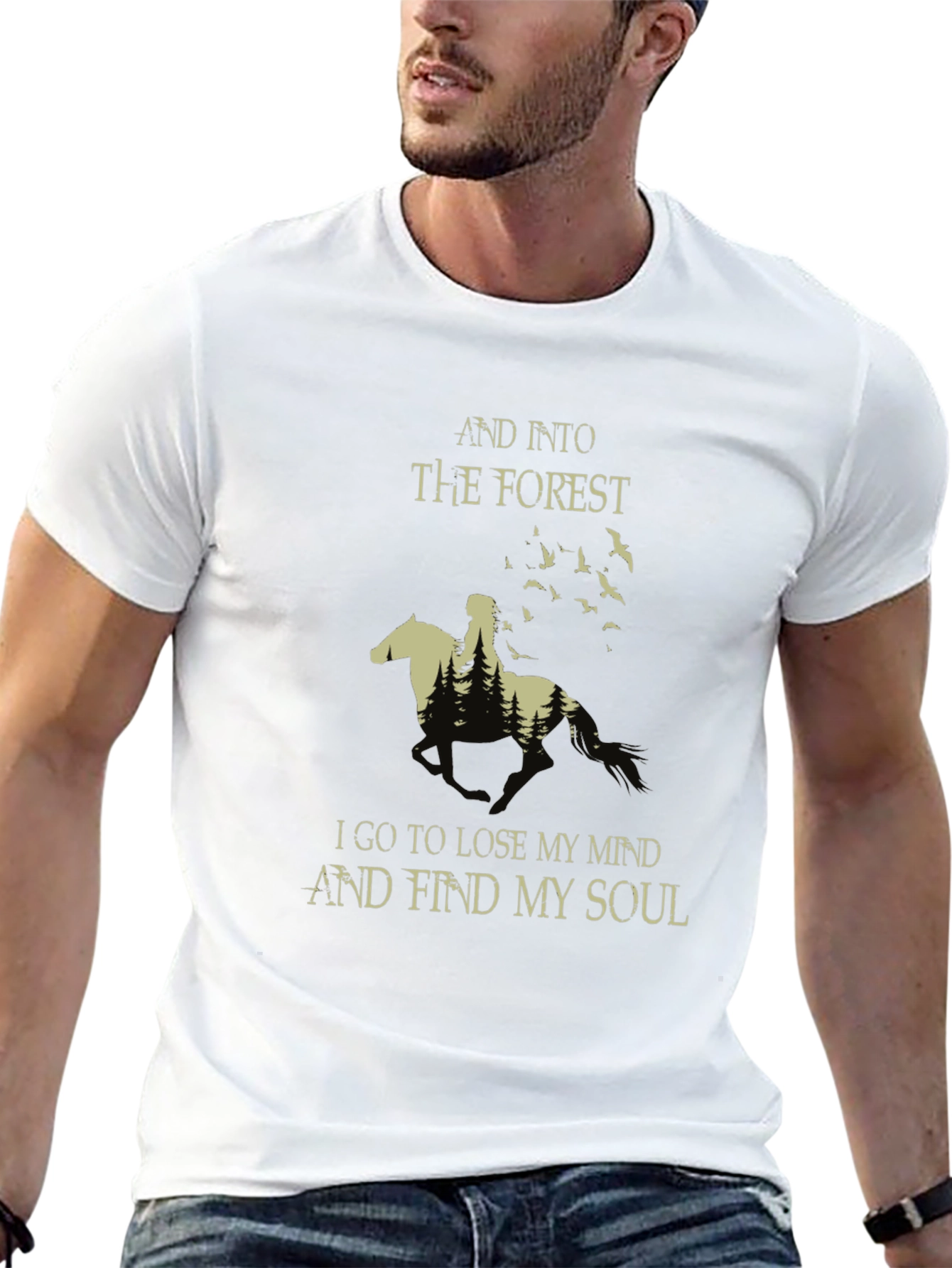 Forest Soul T-Shirt - Nature Inspired Graphic Tee