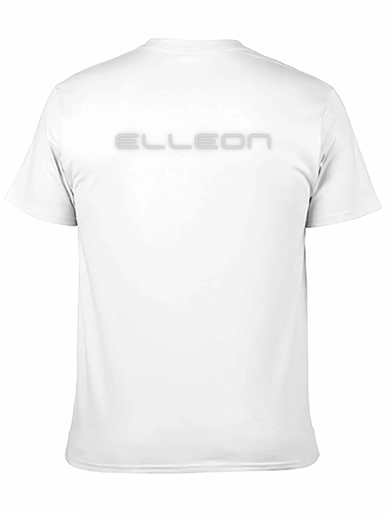 Elleon Black Graphic Tee - Modern Design Casual Style