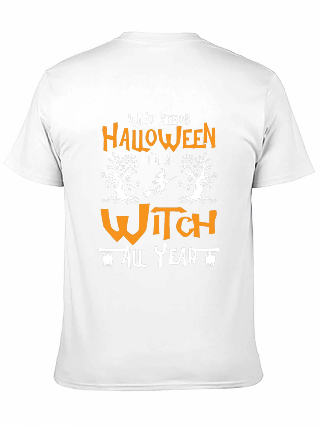 Halloween Witch Graphic Tee - Unisex Holiday Shirt