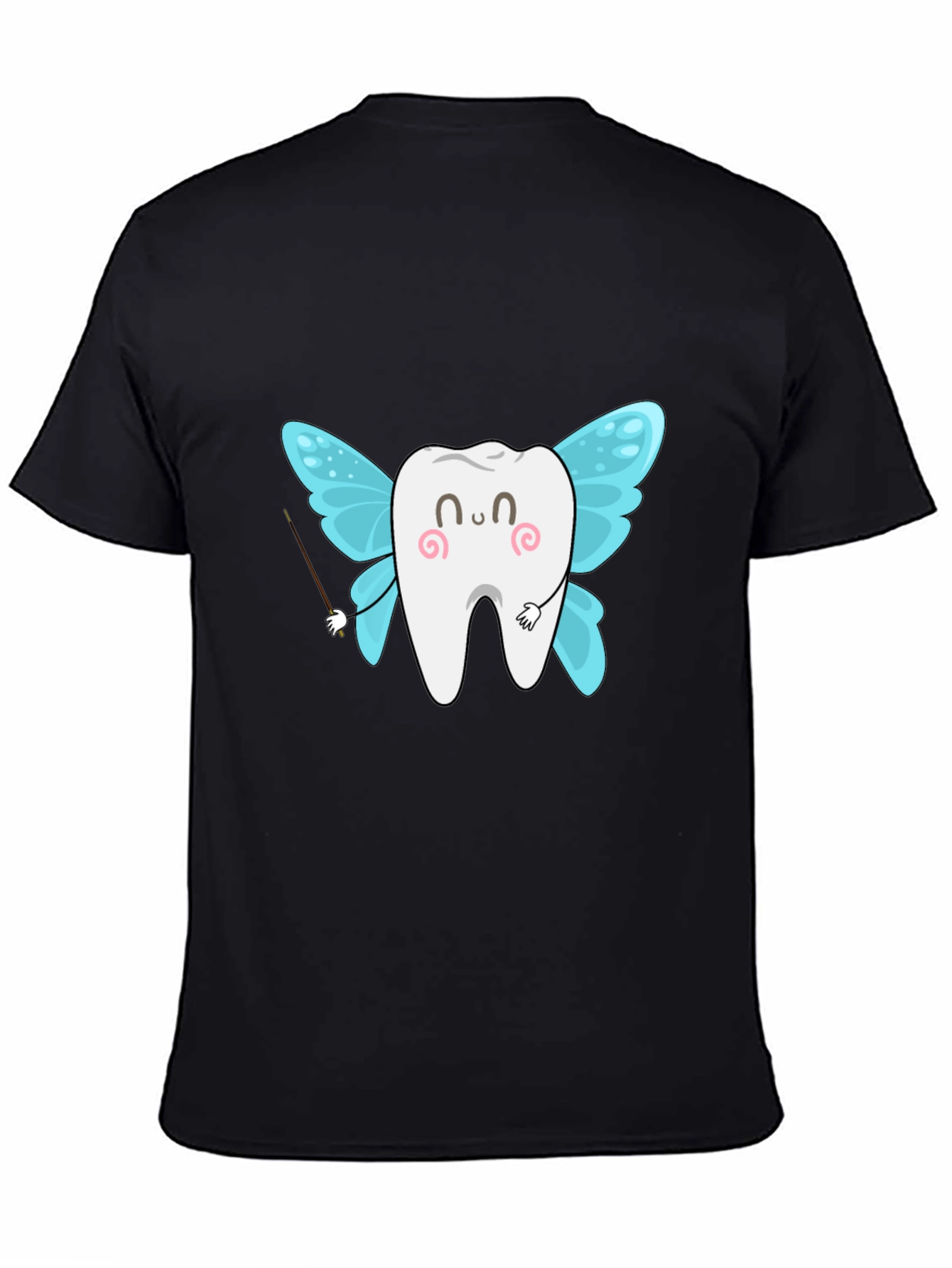 Tooth Fairy Graphic T-Shirt - Black Cotton Tee