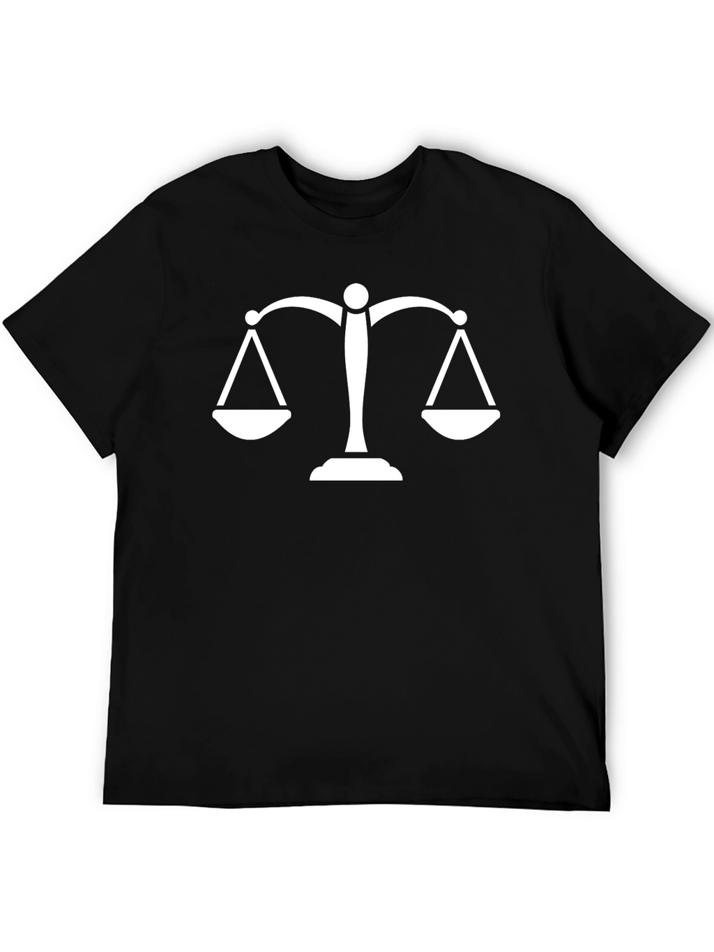 Scales of Justice Graphic Tee - Balance & Equality