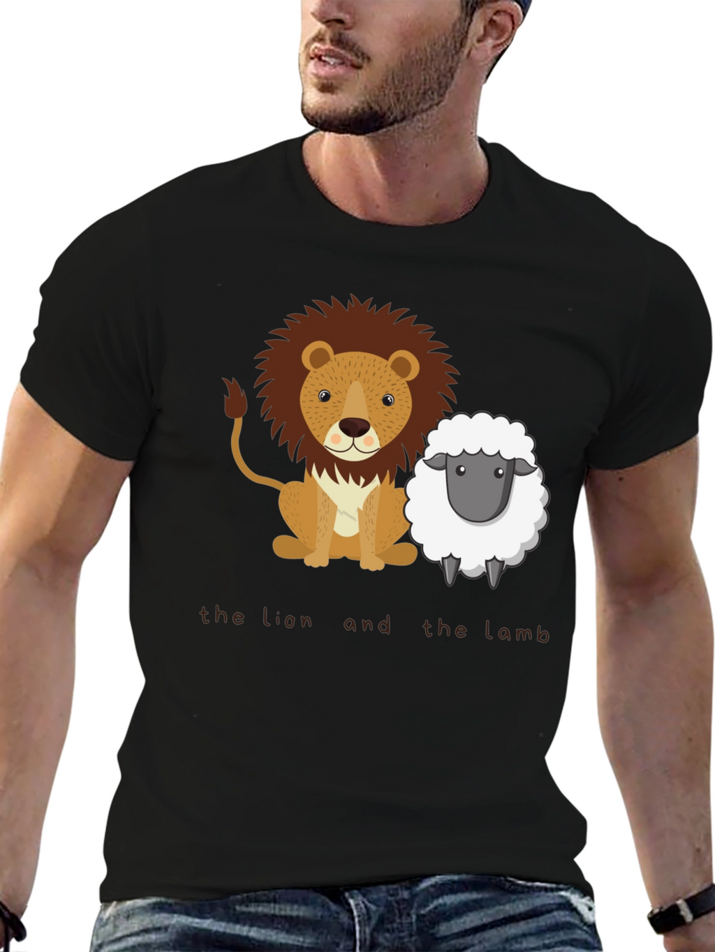 Lion and Lamb Graphic Tee