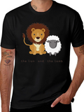 Lion and Lamb Graphic Tee