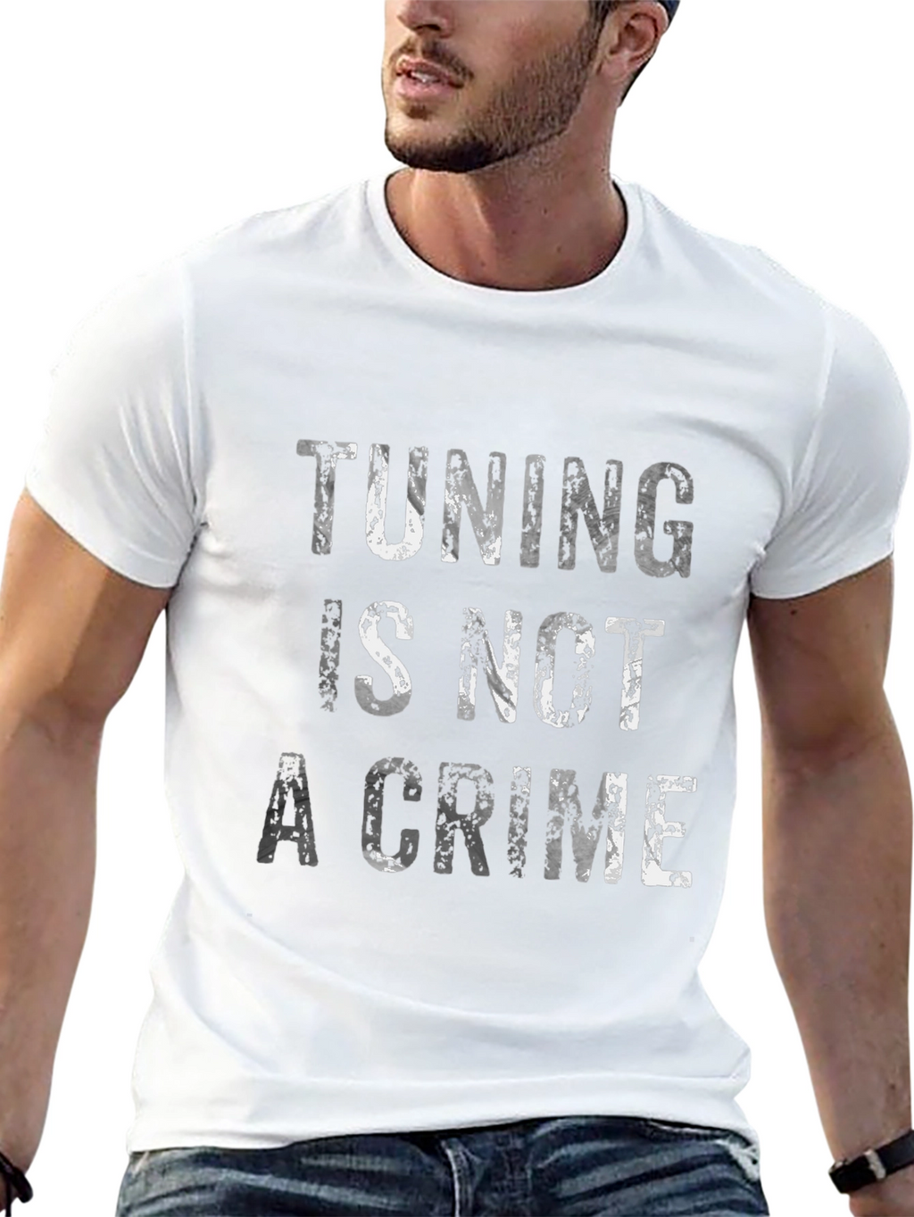 Tuning Is Not a Crime Graphic Tee