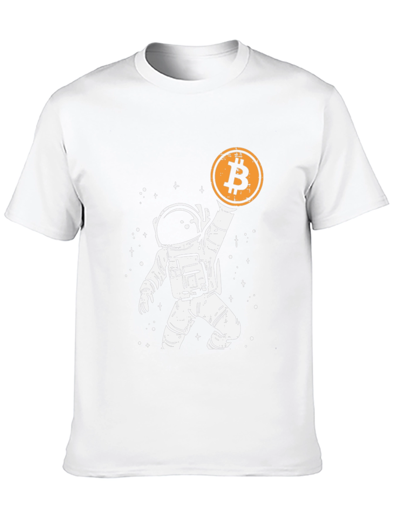Bitcoin Astronaut T-Shirt - Crypto Space Tee