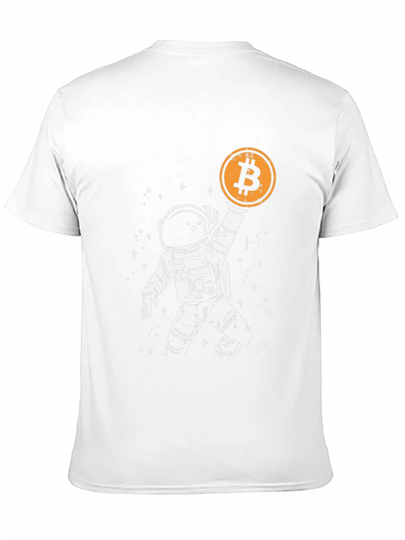 Bitcoin Astronaut T-Shirt - Crypto Space Tee
