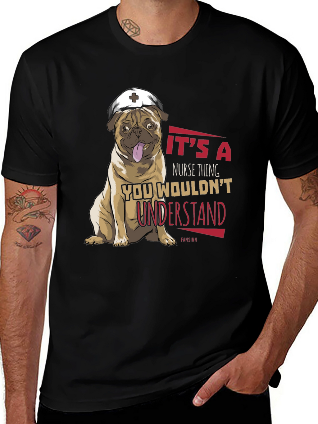 Nurse Pug T-Shirt - Its a Nurse Thing