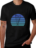 Harp Dad T-Shirt - Cool Musician Father Tee