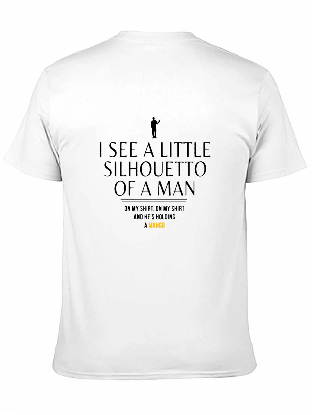 Silhouette Man & Mango T-Shirt - Graphic Tee