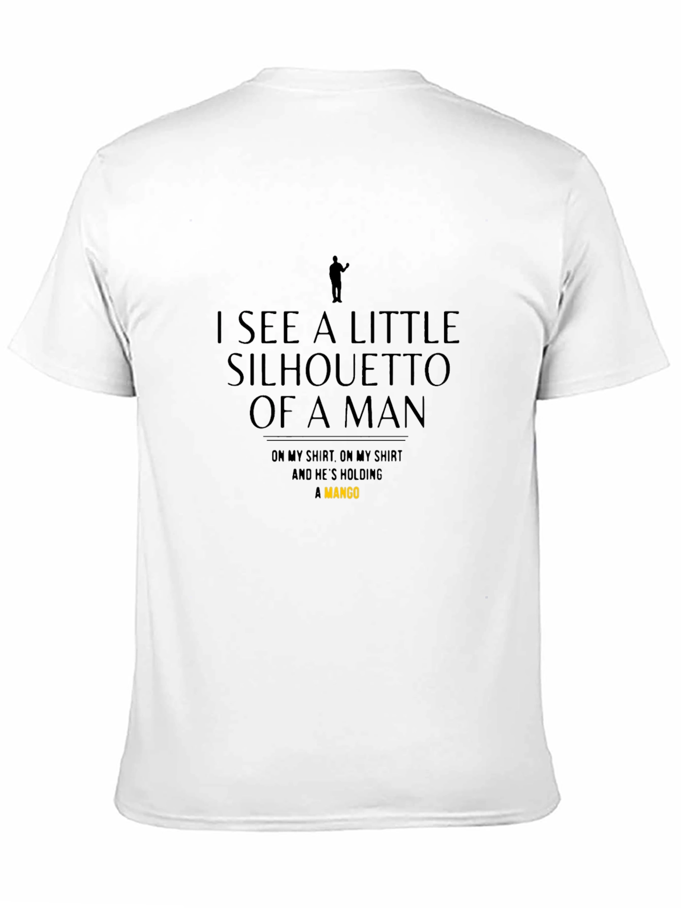 Silhouette Man & Mango T-Shirt - Graphic Tee
