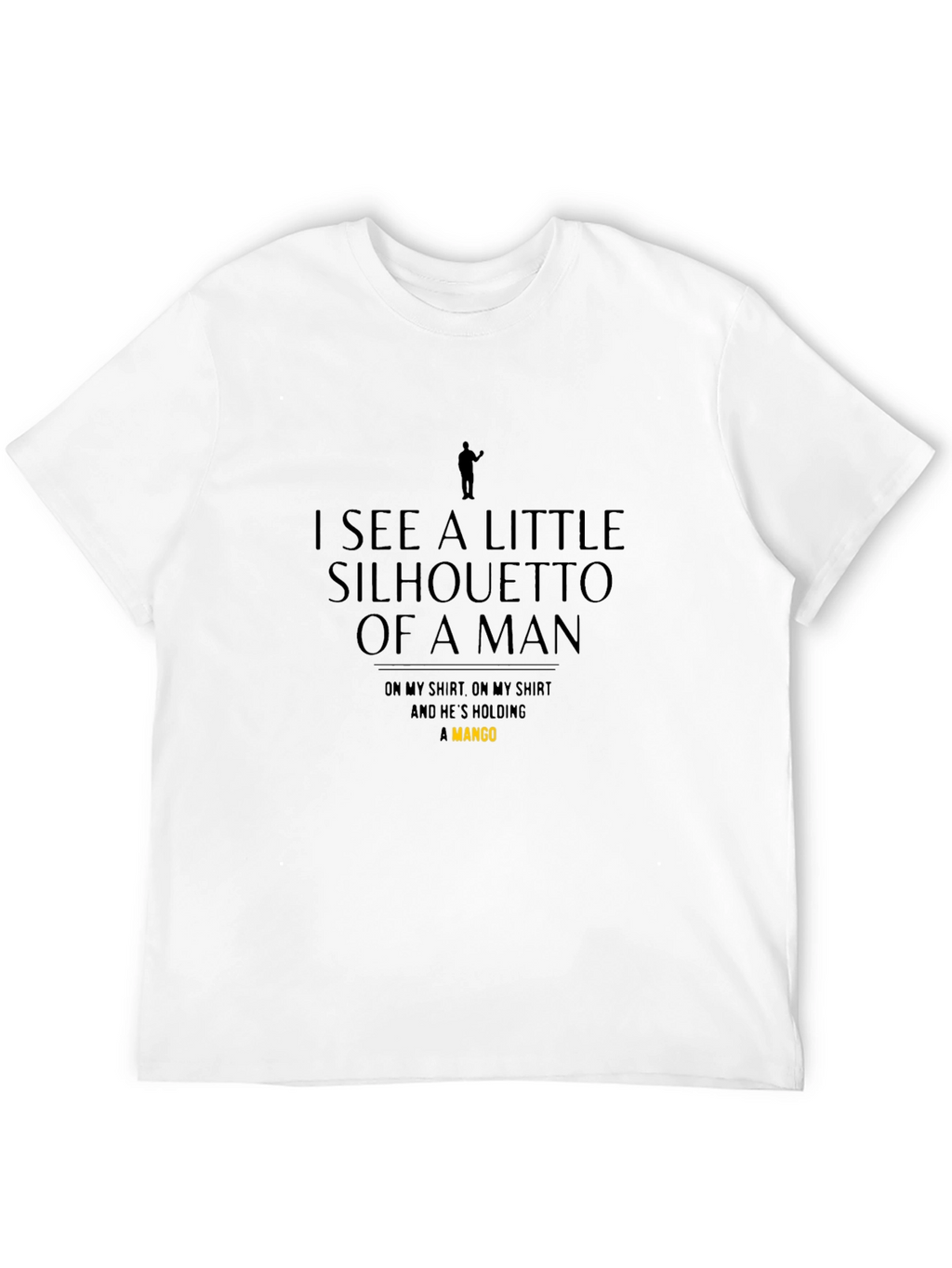 Silhouette Man & Mango T-Shirt - Graphic Tee