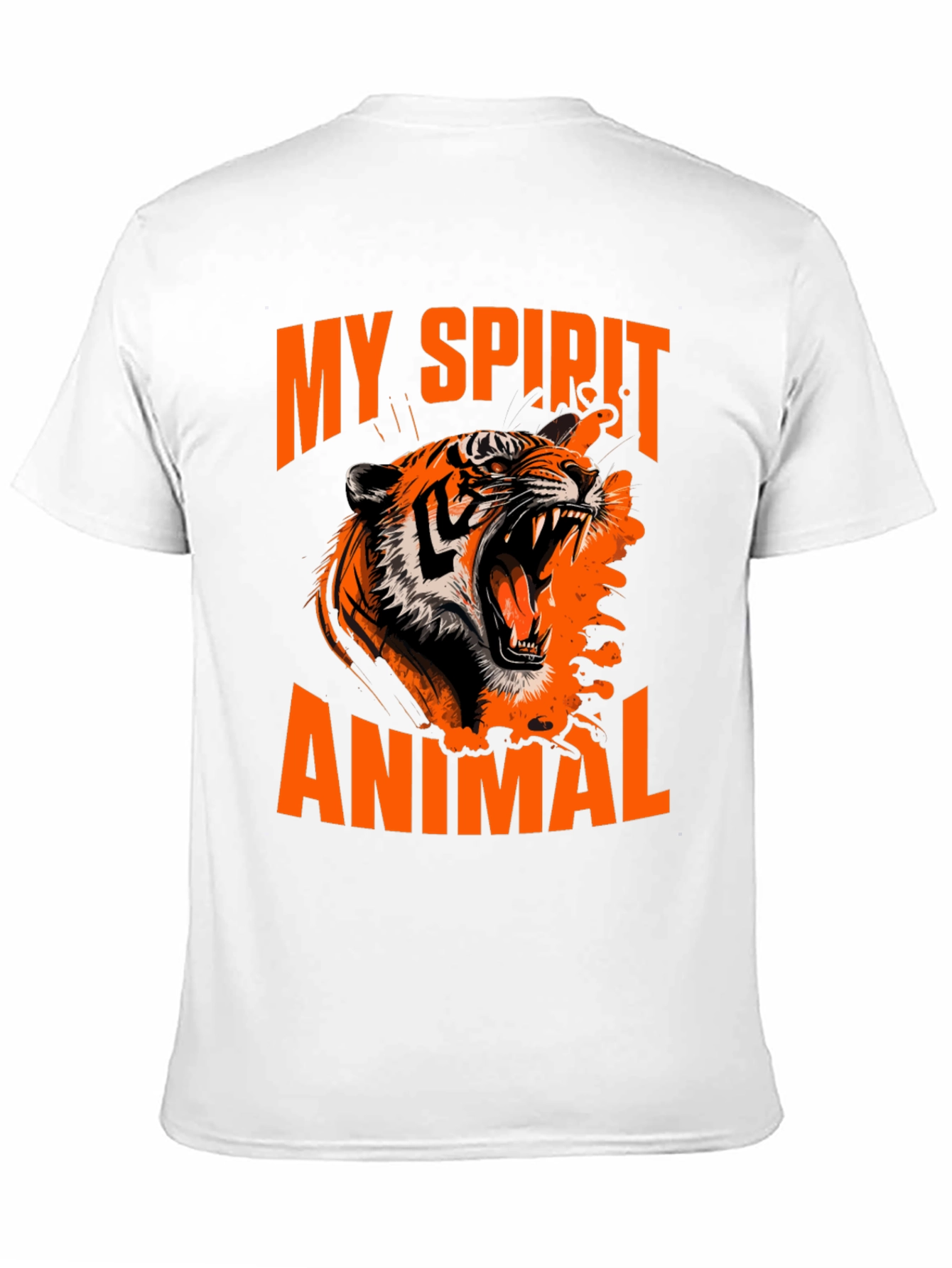 Tiger Spirit Animal Graphic Tee