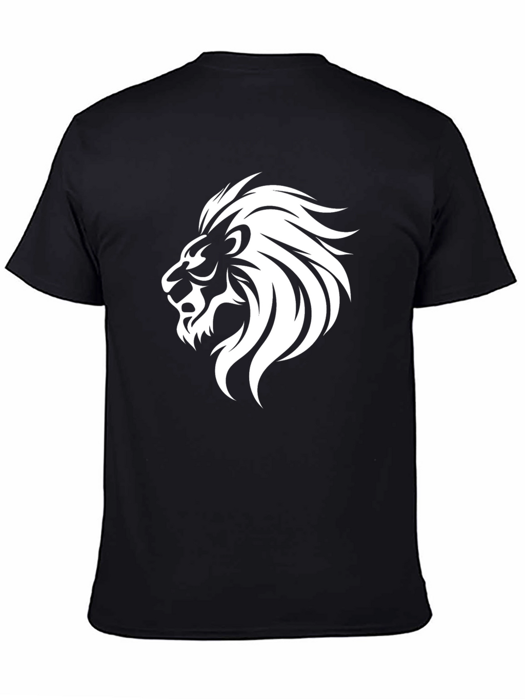 Black Lion Graphic T-Shirt - Bold Style