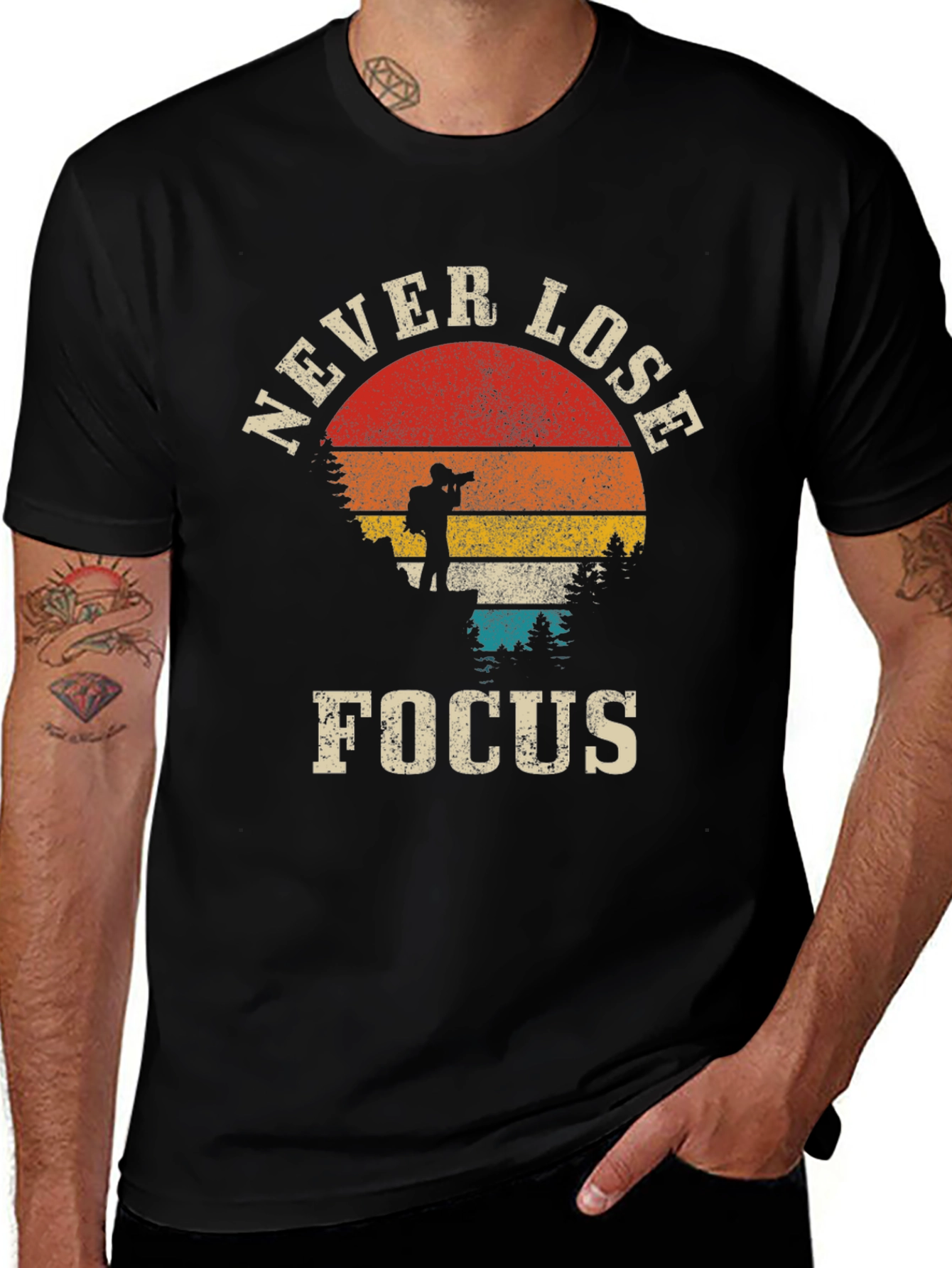 Never Lose Focus Photographer T-Shirt