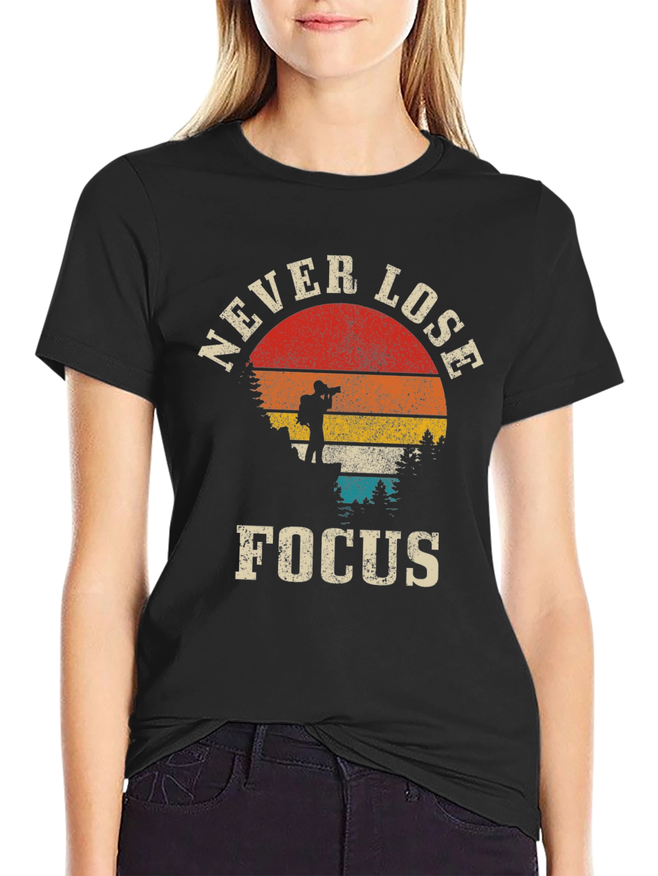 Never Lose Focus Photographer T-Shirt