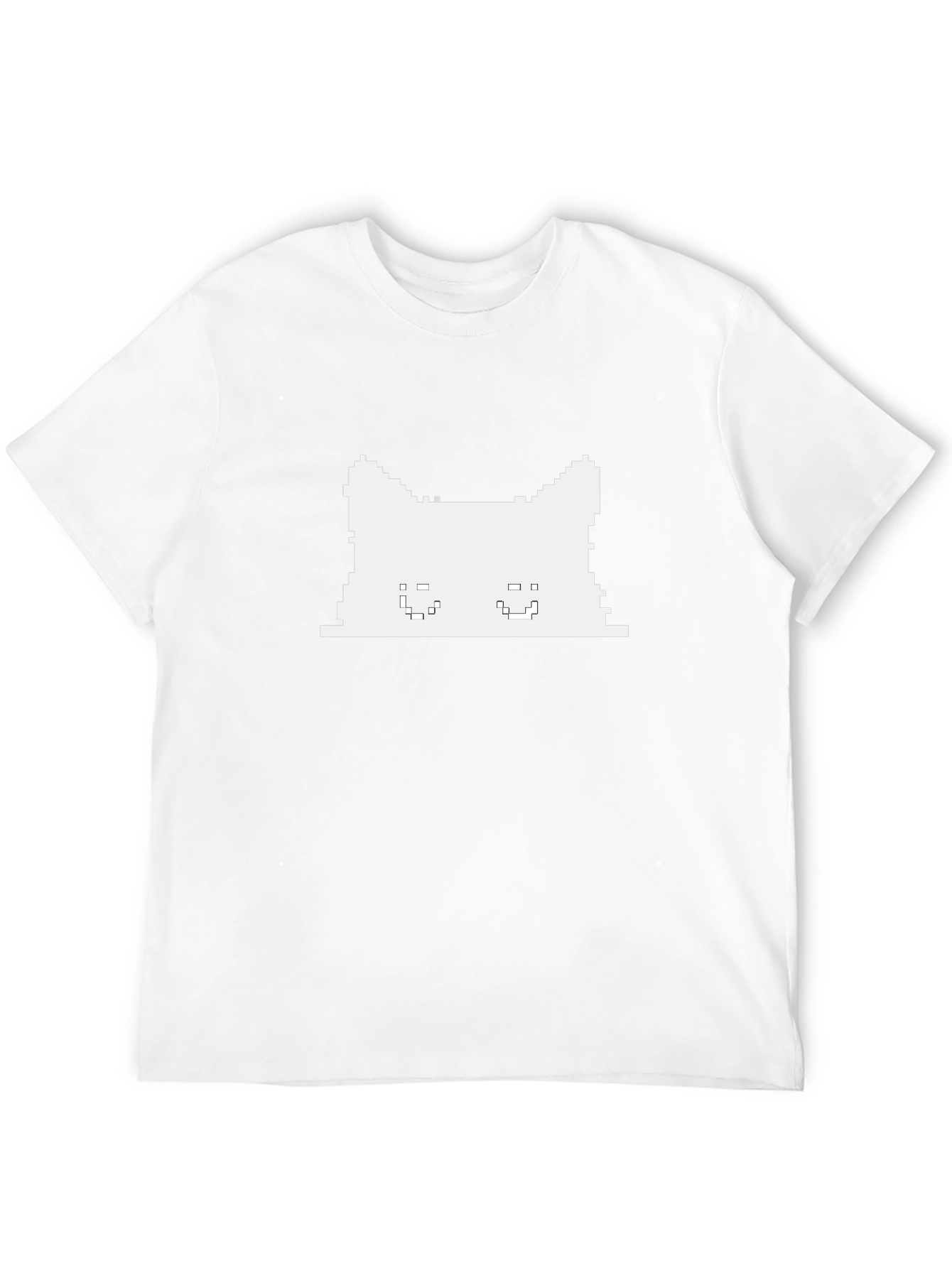 Pixel Cat T-Shirt - Retro Gaming Style