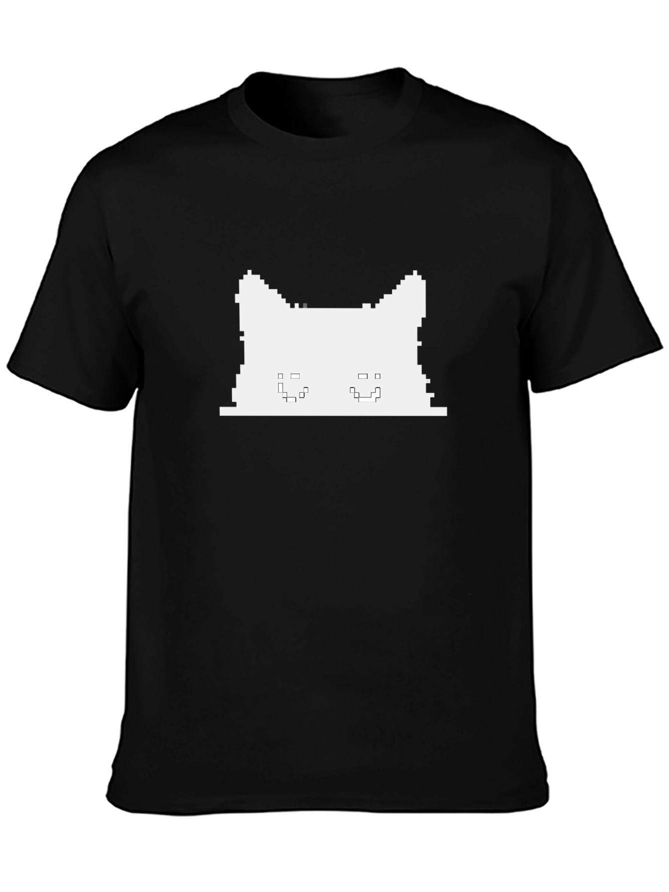 Pixel Cat T-Shirt - Retro Gaming Style