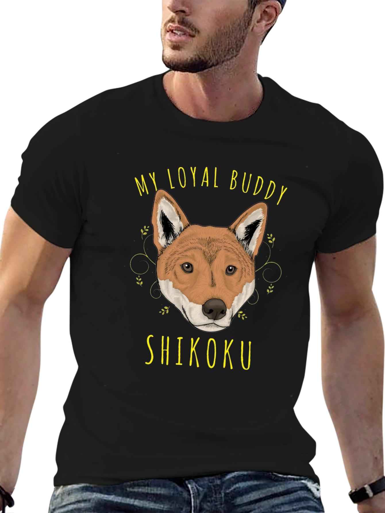 Shikoku Dog T-Shirt - My Loyal Buddy