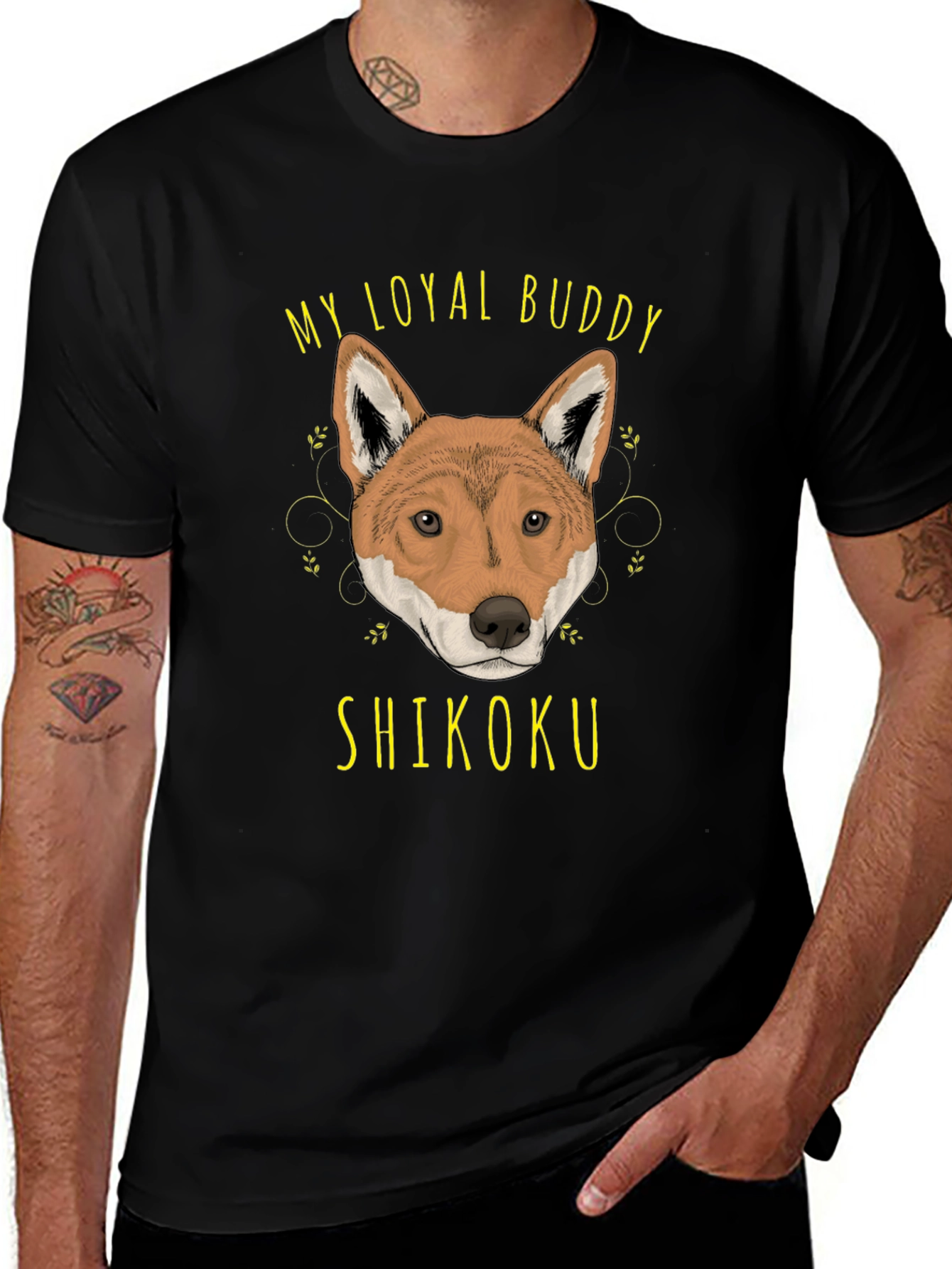 Shikoku Dog T-Shirt - My Loyal Buddy