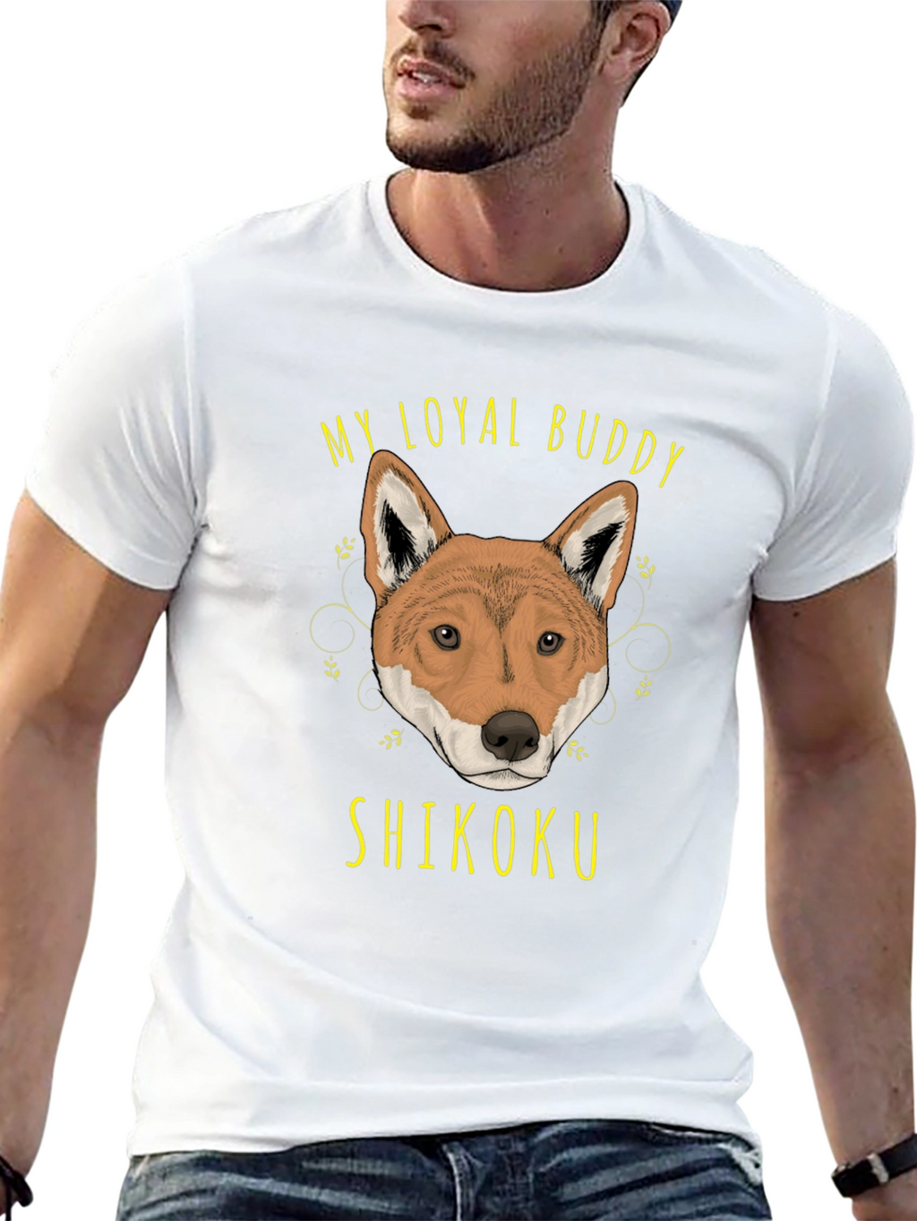 Shikoku Dog T-Shirt - My Loyal Buddy