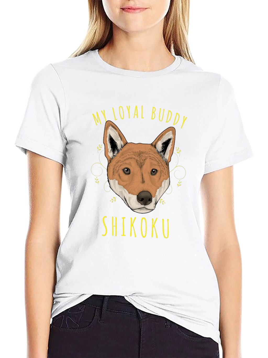 Shikoku Dog T-Shirt - My Loyal Buddy