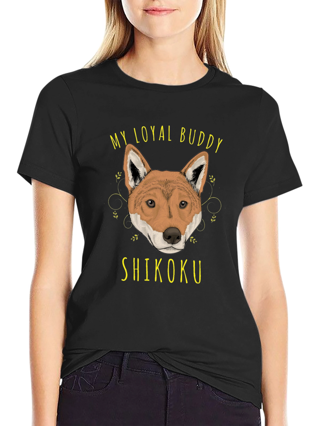 Shikoku Dog T-Shirt - My Loyal Buddy