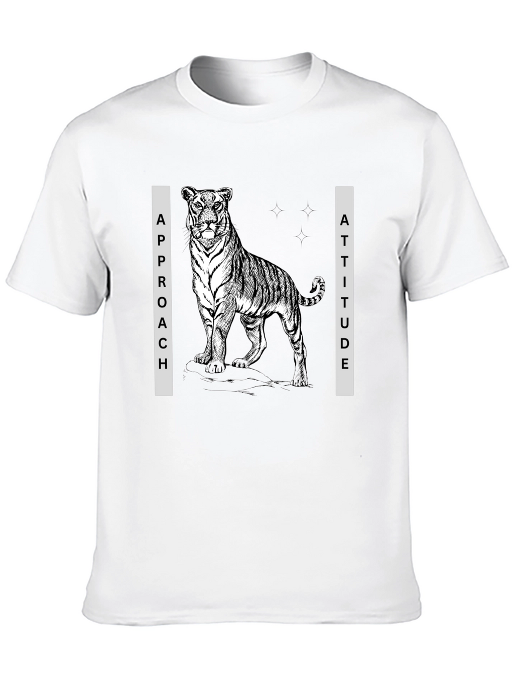 Tiger Approach Attitude Graphic Tee