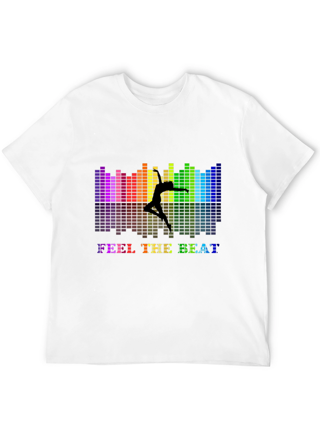 Feel The Beat Graphic Tee - Dance Music Shirt