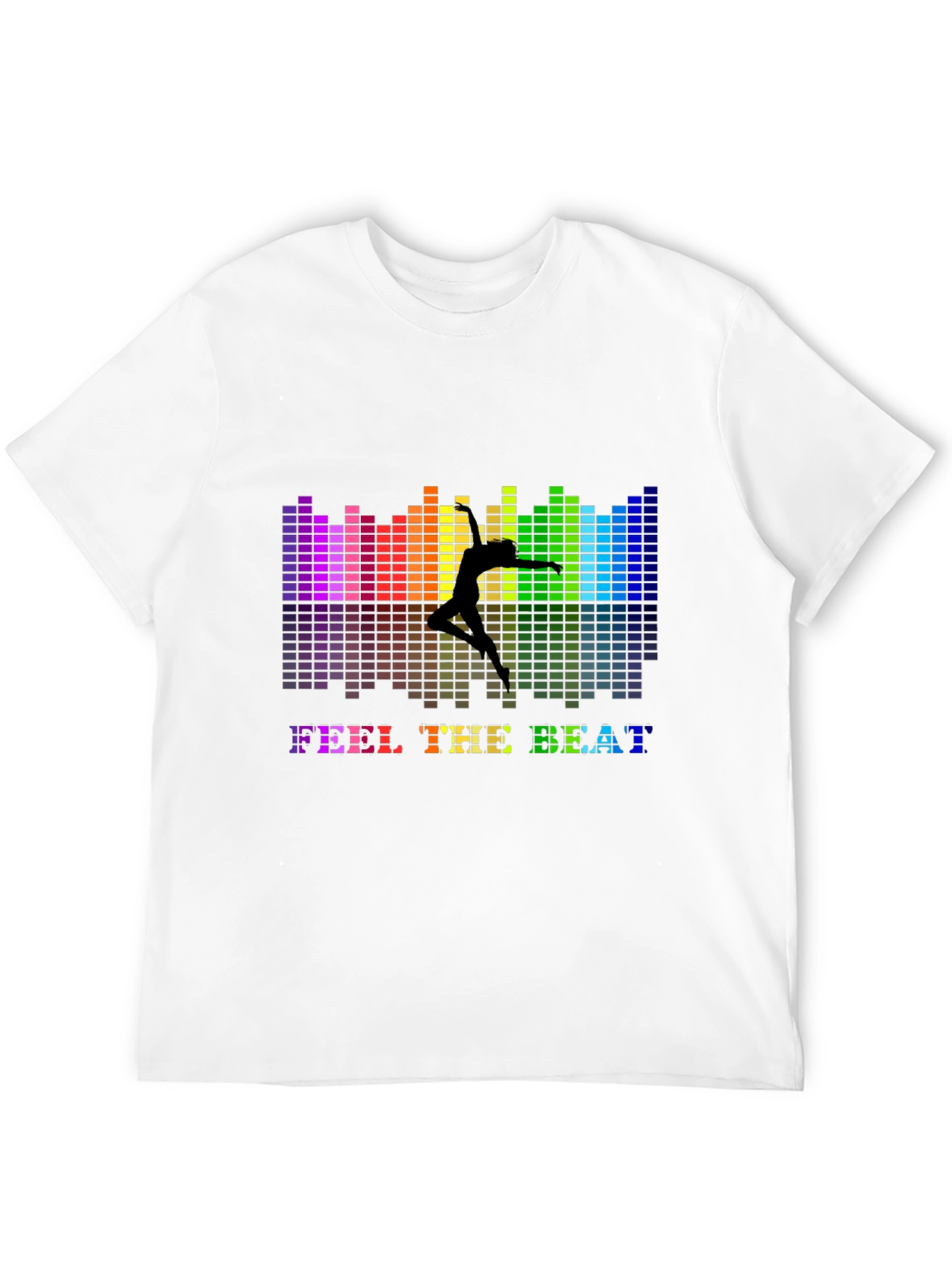 Feel The Beat Graphic Tee - Dance Music Shirt