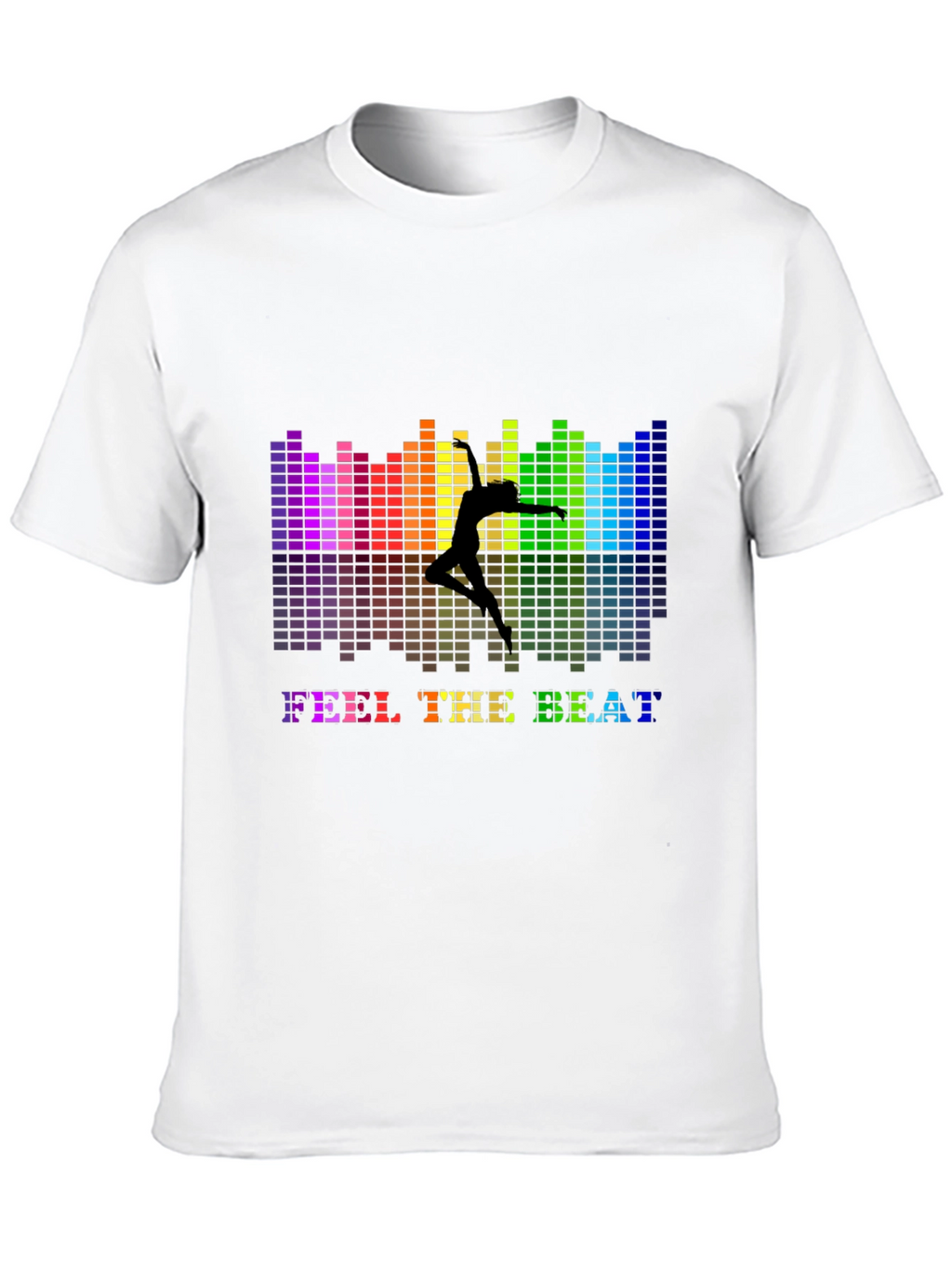 Feel The Beat Graphic Tee - Dance Music Shirt