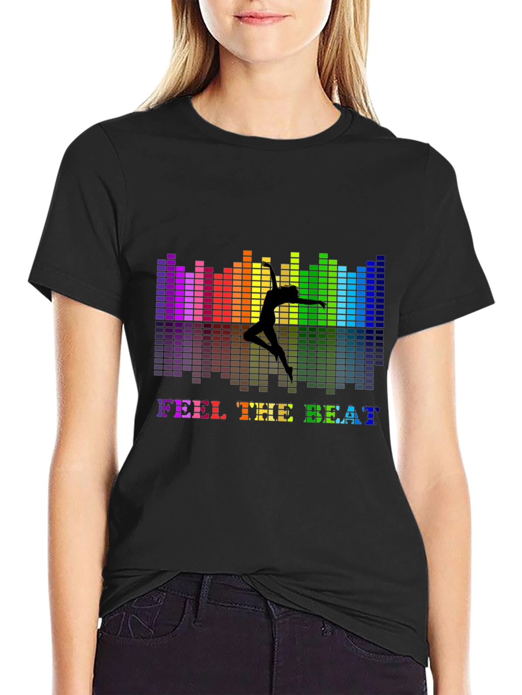 Feel The Beat Graphic Tee - Dance Music Shirt