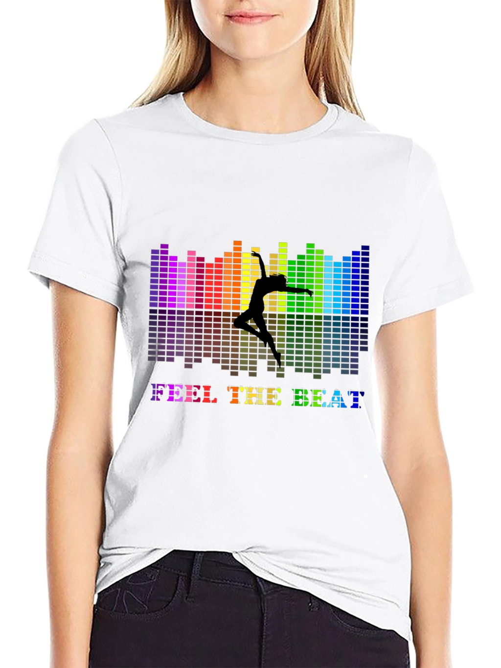 Feel The Beat Graphic Tee - Dance Music Shirt