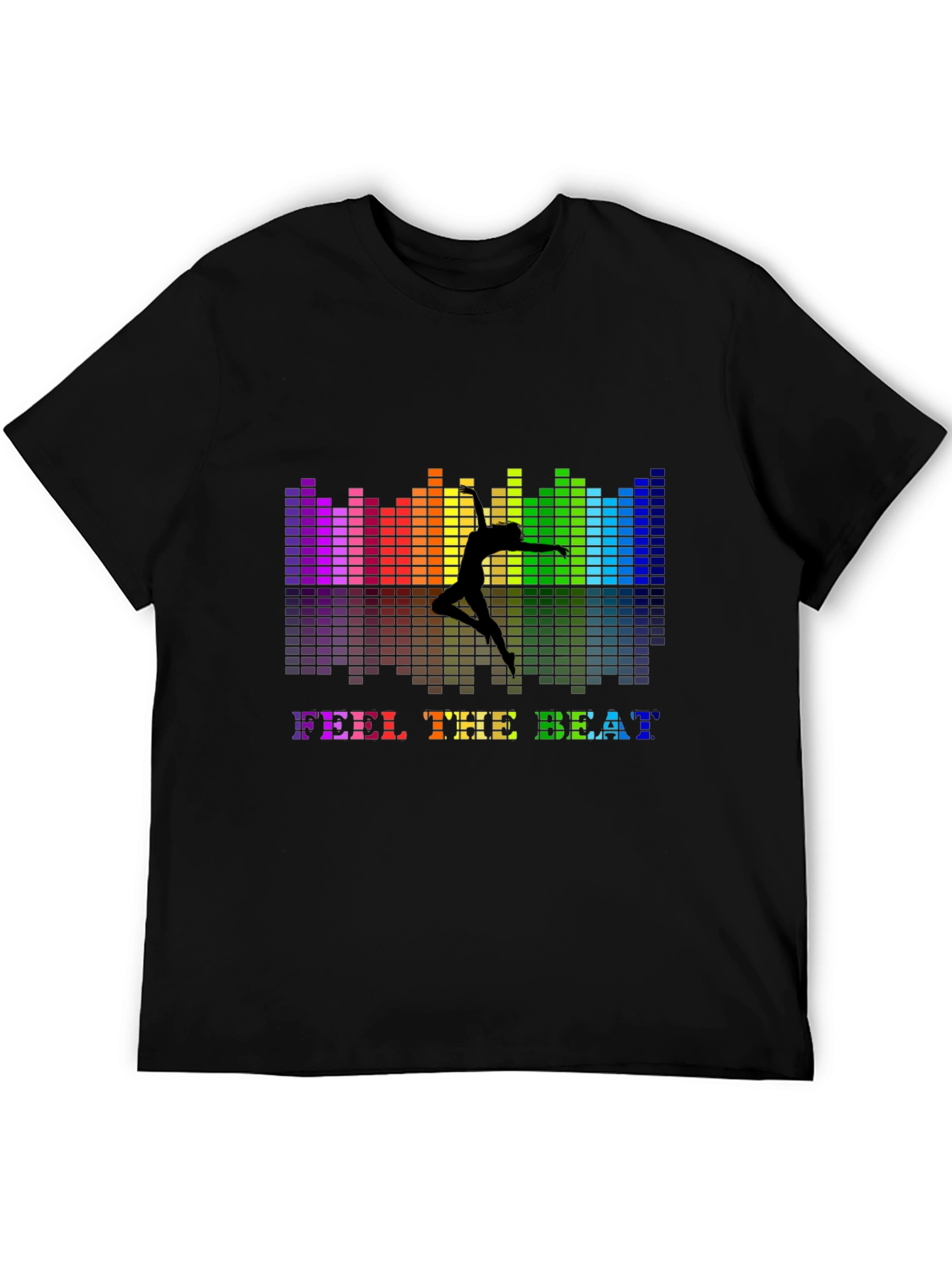 Feel The Beat Graphic Tee - Dance Music Shirt