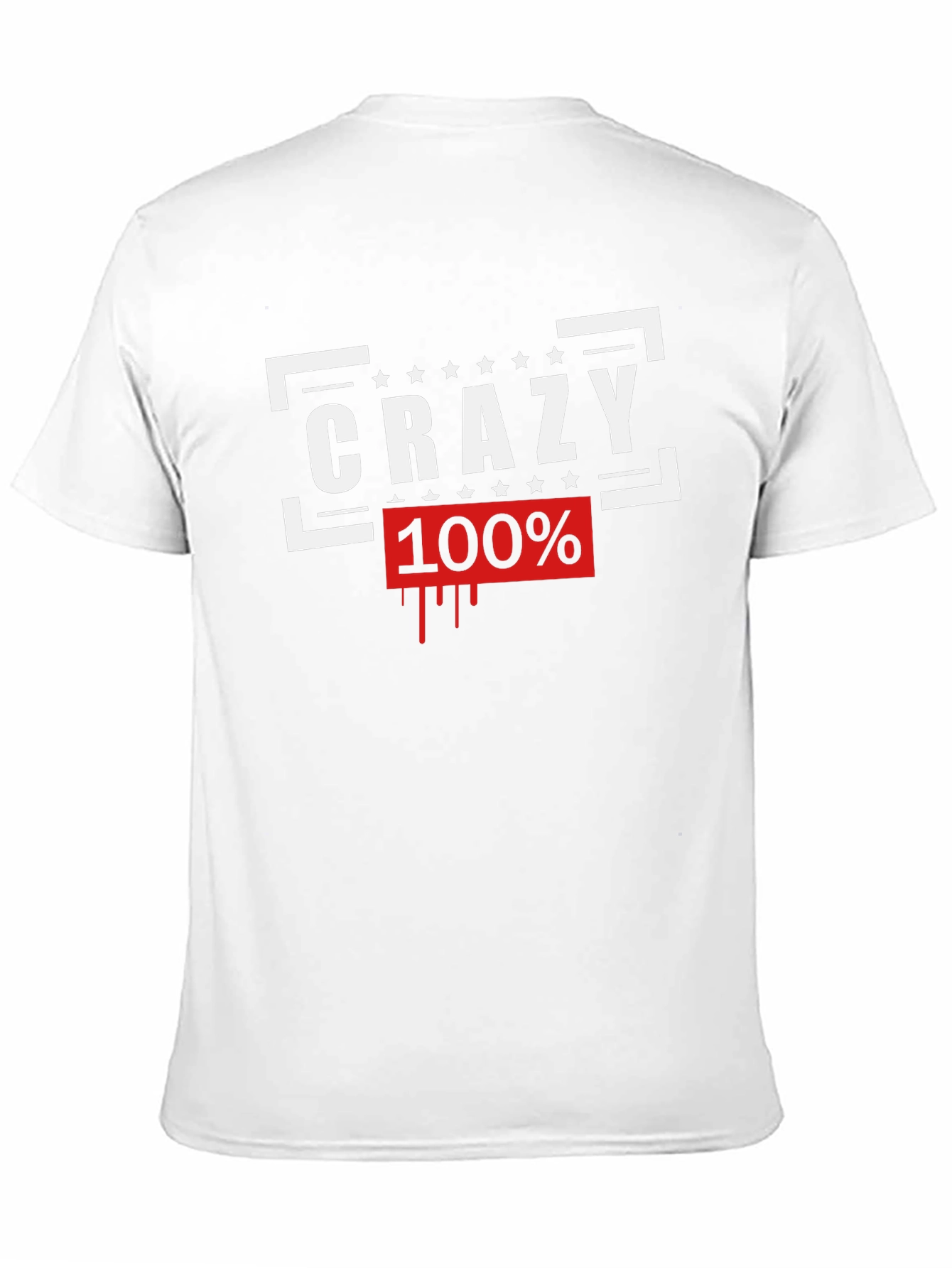 Crazy 100% Graphic Tee