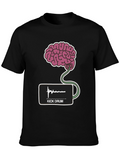 Brain-Powered Kick Drum Tee