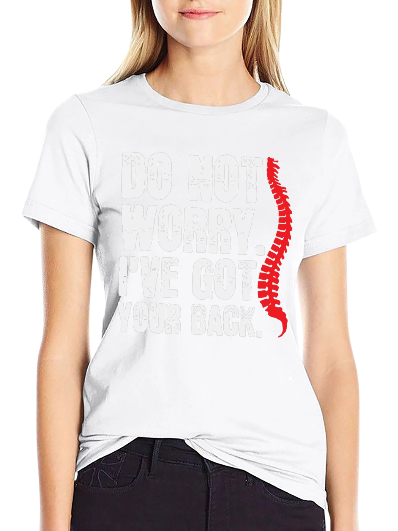 Funny Chiropractic T-Shirt: Ive Got Your Back