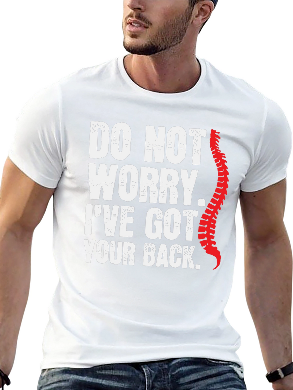 Funny Chiropractic T-Shirt: Ive Got Your Back